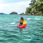 Kayaking experience at Riva Beach Resort in North Goa