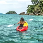 Kayaking experience at Riva Beach Resort in North Goa