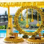 Beachside wedding venue in Ashwem Beach North Goa